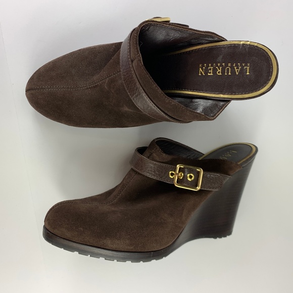 Ralph Lauren Shoes - LRL Ralph Lauren 9.5 Wedges Yeva Shoes Ralph Lauren Shoes - LRL Ralph Lauren 9.5 Wedges Yeva Shoes
